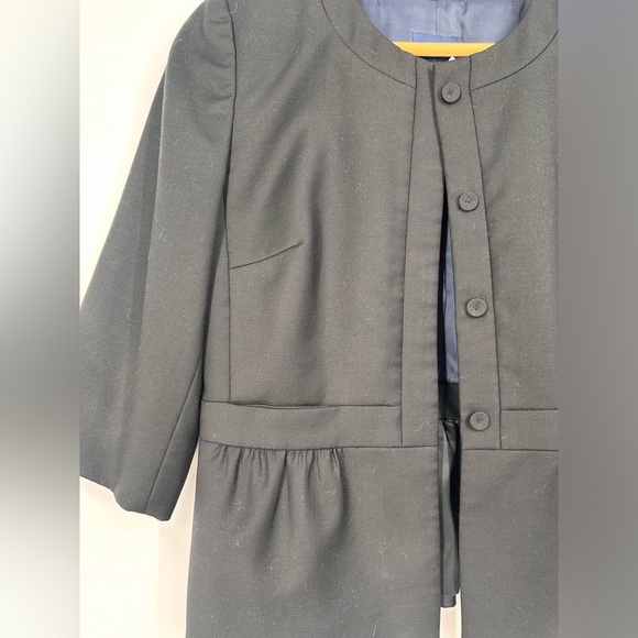 J.Crew Black 100% Wool Blazer - Picture 3 of 7